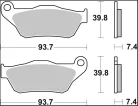 Plăcuțe frână Brembo sinterizate XS față 07065XS