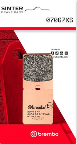 Plăcuțe frână Brembo sinterizate XS față/spate 07067XS