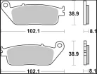 Plăcuțe frână Brembo sinterizate XS față/spate 07074XS