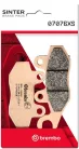 Plăcuțe frână Brembo sinterizate XS față/spate 07076XS