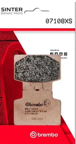 Plăcuțe frână Brembo sinterizate XS față 07108XS