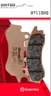 Plăcuțe frână Brembo sinterizate XS față 07118XS