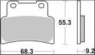 Plăcuțe frână Brembo sinterizate față 07GR77LA