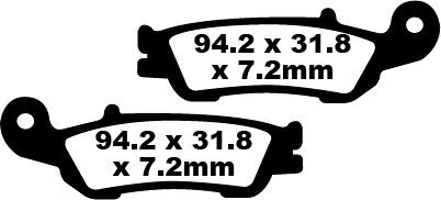 Placute Frana Carbon Ebc Fa450Tt Fata