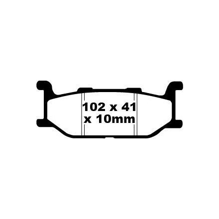 Placute-Frana-Fata-Scooter-Organic-Ebc-Sfa179