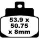 Placute-Frana-Ebc-Organic-Sfa301-Fata