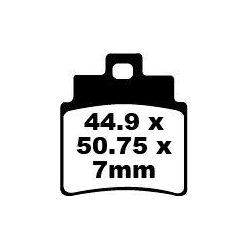 Plăcuțe frână organice EBC SFA355/4