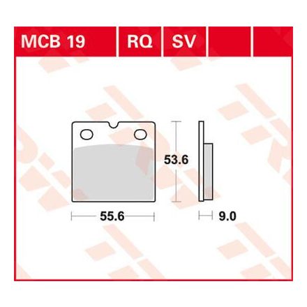 Placute-Frana-Standard-Trw-Mcb19