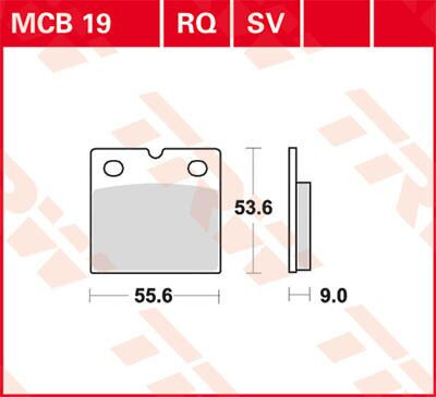 Placute-Frana-Standard-Trw-Mcb19