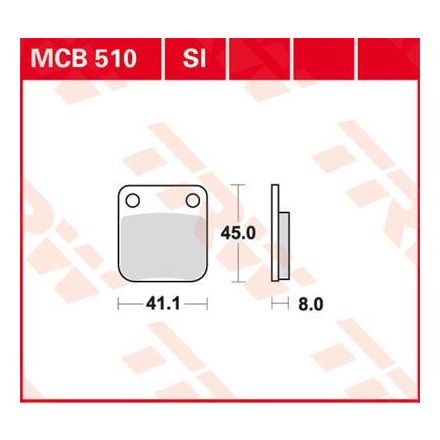 Placute-Frana-Standard-Trw-Mcb510