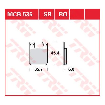 Placute-Frana-Standard-Trw-Mcb535-Fata-Spate