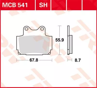 Placute-Frana-Standard-Trw-Mcb541-Spate