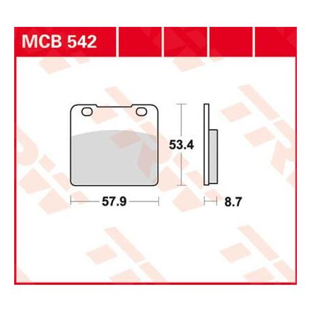 Placute-Frana-Standard-Trw-Mcb542-Spate