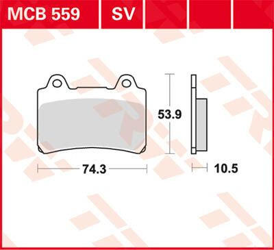 Placute-Frana-Standard-Trw-Mcb559-Fata