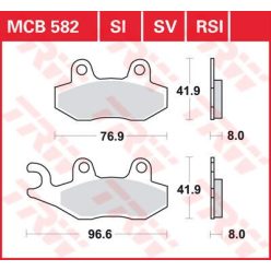 Placute-Frana-Standard-Trw-Mcb582