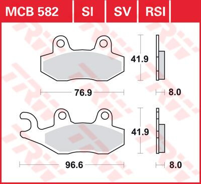 Placute-Frana-Standard-Trw-Mcb582