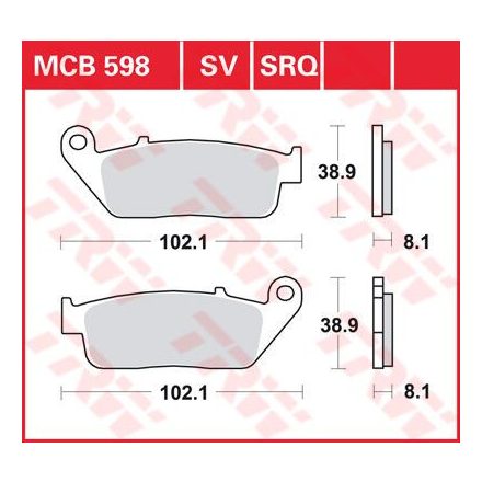 Placute-Frana-Standard-Trw-Mcb598-Fata