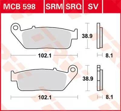 Placute-Frana-Standard-Trw-Mcb598-Fata
