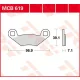 Plăcuțe frână organice TRW MCB619