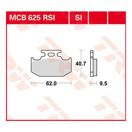 Placute-Frana-Sinter-Si-Trw-Mcb625Si-Spate