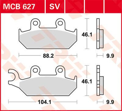 Placute-Frana-Standard-Trw-Mcb627-Fata