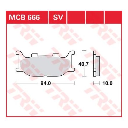 Placute-Frana-Standard-Trw-Mcb666-Fata