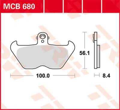 Placute-Frana-Standard-Trw-Mcb680-Fata