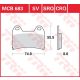 Placute-Frana-Standard-Trw-Mcb683-Fata