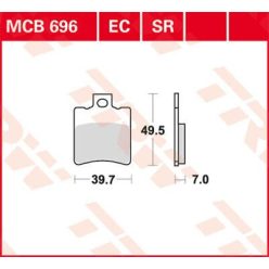 Placute-Frana-Standard-Trw-Mcb696-Fata