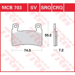 Placute-Frana-Standard-Trw-Mcb703