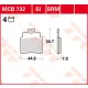 Plăcuțe frână ceramice TRW MCB732