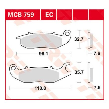 Placute-Frana-Standard-Trw-Mcb759-Fata