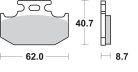 Sbs Placute Frana Car/Cer 632Hf