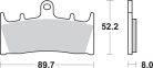 Sbs Placute Frana Sint Fr 686Hs