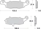 Plăcuțe frână ceramice SBS 704HS