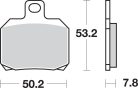 Sbs Placute Frana Sint Rear 730Ls