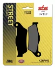 Plăcuțe frână ceramice SBS 671HF