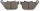 Placute frana SBS Ceramic V-Twin 808H.HF