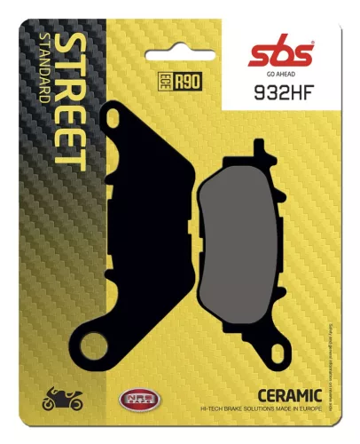 Plăcuțe frână ceramice SBS 932HF