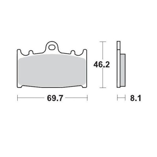 Moto-Master Placute Frana Ceramic 402704