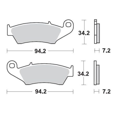 Moto-Master Placute Frana Ceramic 403904