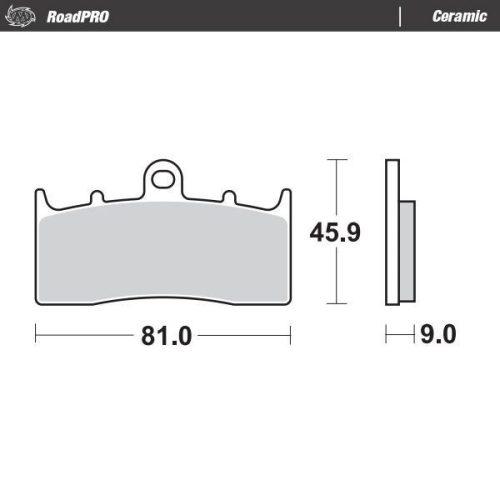 Moto-Master Placute Frana Ceramic 405904