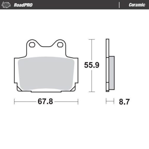 Moto-Master Placute Frana Ceramic 408504