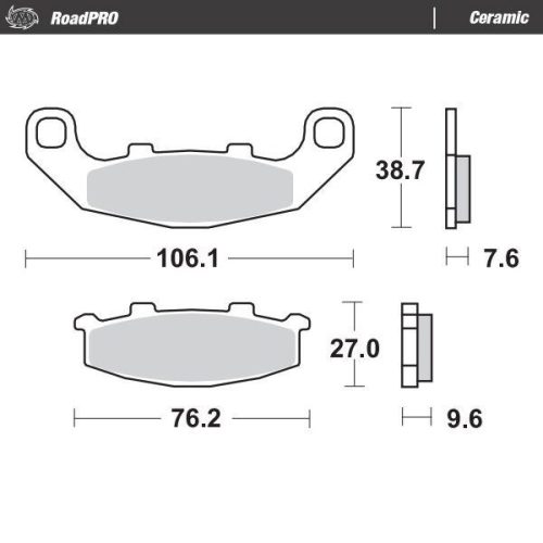 Moto-Master Placute Frana Ceramic 410104