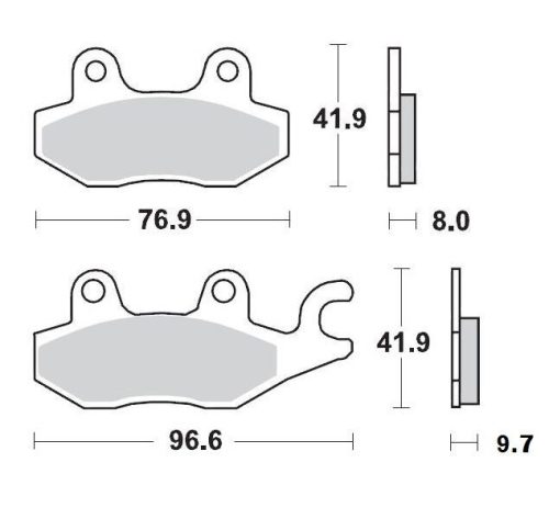 Moto-Master Placute Frana Ceramic 410204