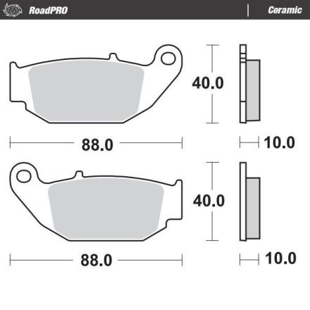 Moto-Master Placute Frana Ceramic 410604