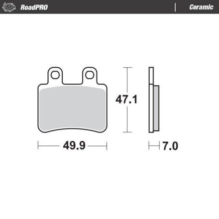 Moto-Master Placute Frana Ceramic 410804