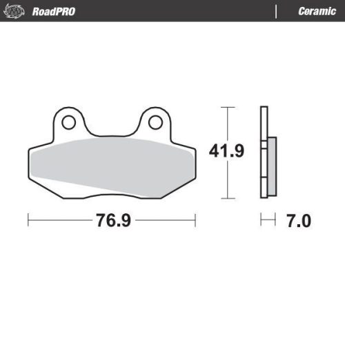 Moto-Master Placute Frana Ceramic 411604