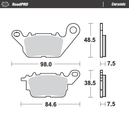 Moto-Master Placute Frana Ceramic 412904