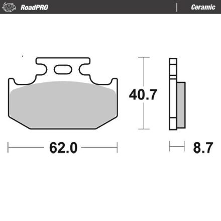 Moto-Master Placute Frana Ceramic 413804